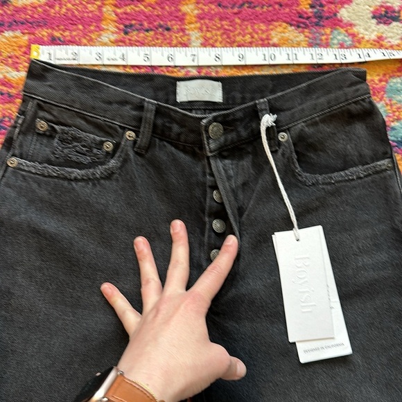 Boyish Tommy Black Jeans from Revolve - Picture 2 of 5